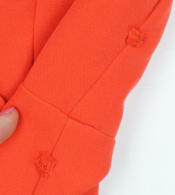River Island Women’s Orange Bodycon Dress Size 12