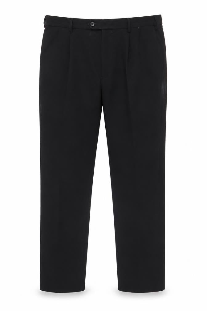 Marks and Spencer Men's Black L Regular Trousers