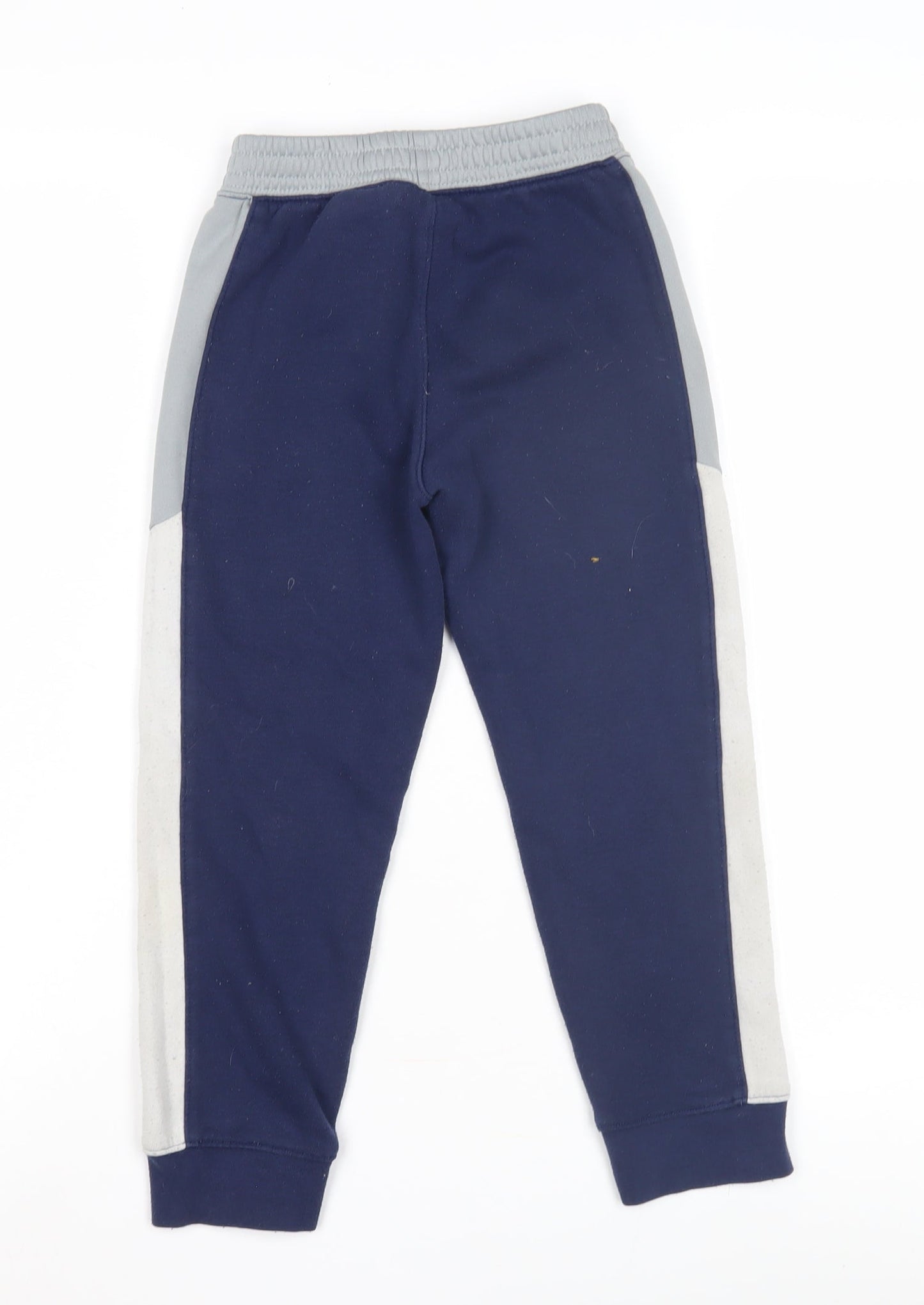 Nike Boys Blue Jogger Trousers Size M - Cotton Blend