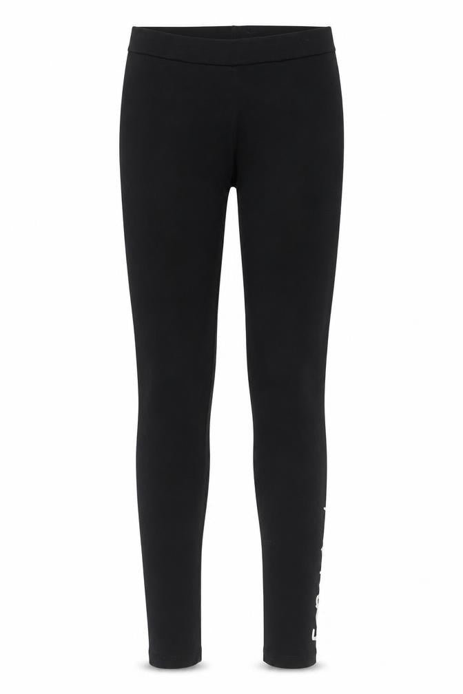 Front view of Primark girls’ black friends leggings 11-12 years tv theme