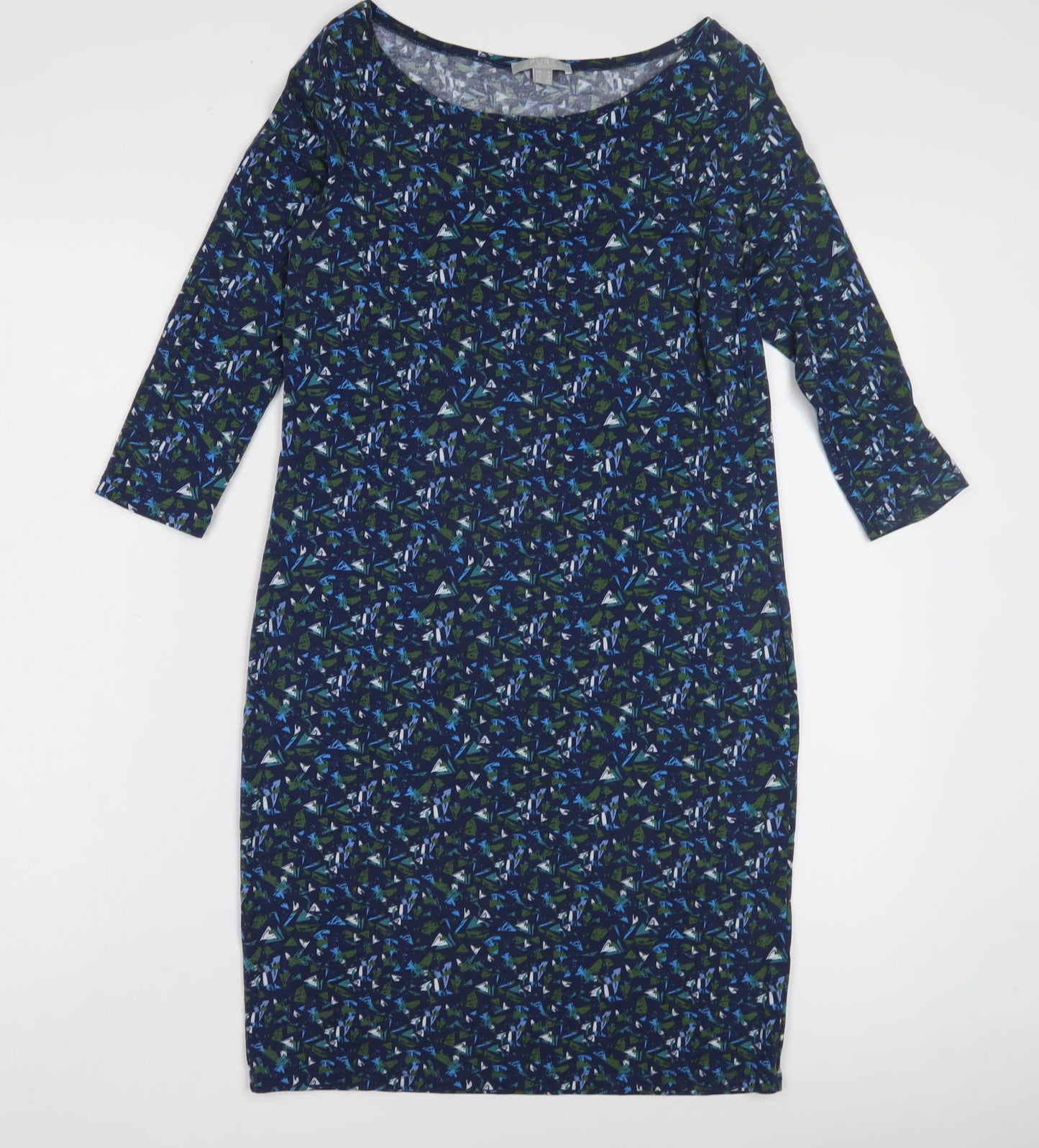 Pure Women's Multicoloured Sheath Dress Size 8