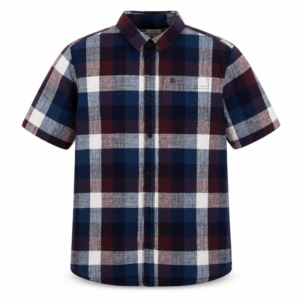 TOG24 Men's Checkered Relaxed Fit Shirt M