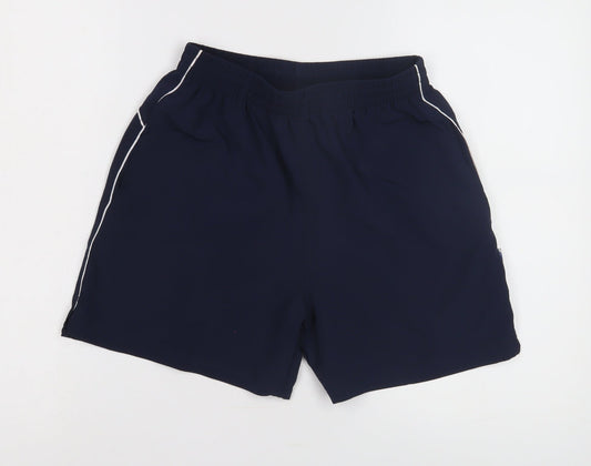 SW Boys Blue Athletic Shorts, XS, Lightweight Activewear