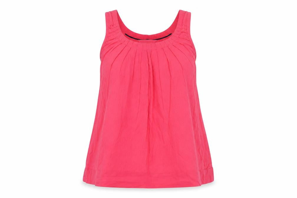 Women's Pink Tank Top, Size 10, Scoop Neck, Casual