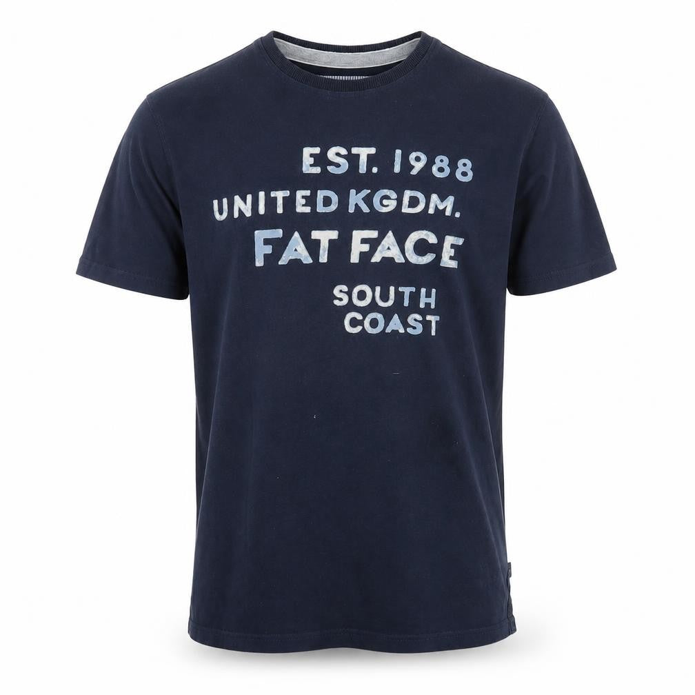 FatFace Men’s Blue Graphic Print T-Shirt Size S