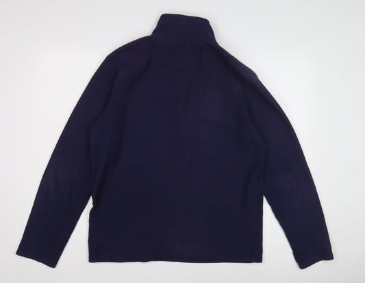 Peter Storm Men's Blue 1/2 Zip Fleece Sweatshirt M