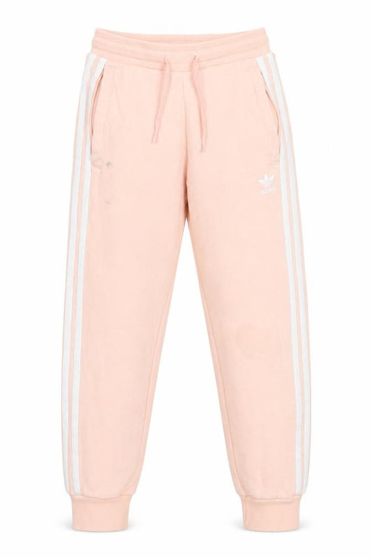 Adidas Girls Pink Jogger Trousers XS, Breathable, Elastic Waist