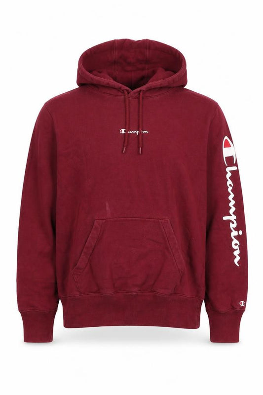Mens UK M  Champion Red Pullover Hoodie