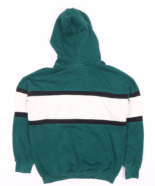 H&M Boys Green Hogwarts Pullover Hoodie 10-12 Years