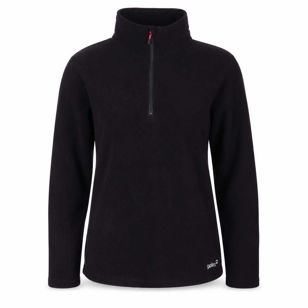 Womens UK 10 Regular Gelert Black Pullover Sweatshirt