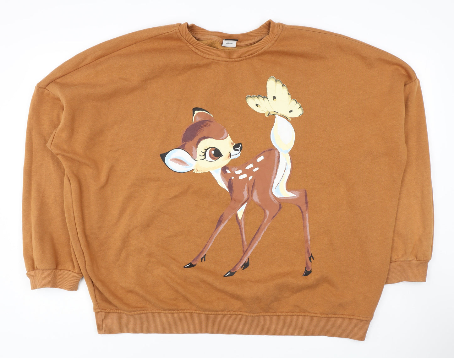 George Women's Brown Graphic Disney Sweatshirt XL Casual