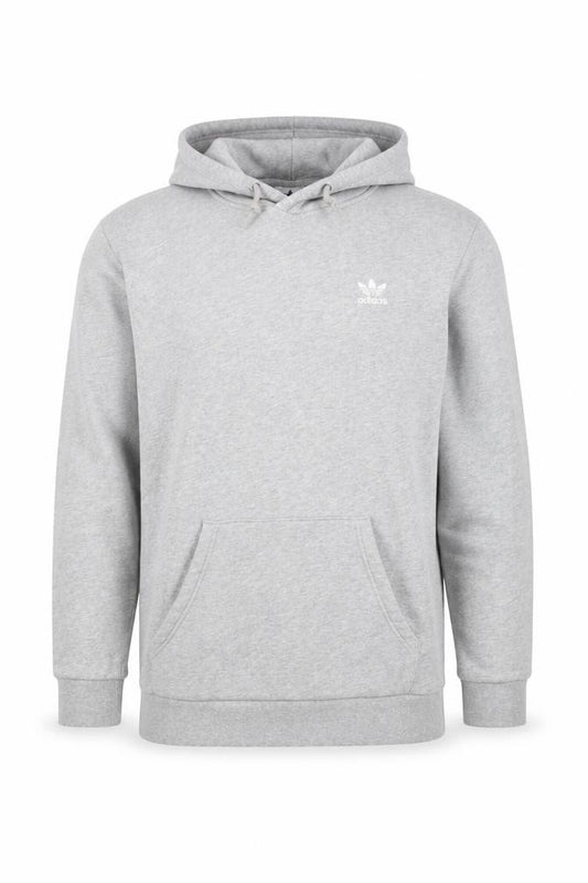 Mens UK S  adidas Grey Pullover Hoodie