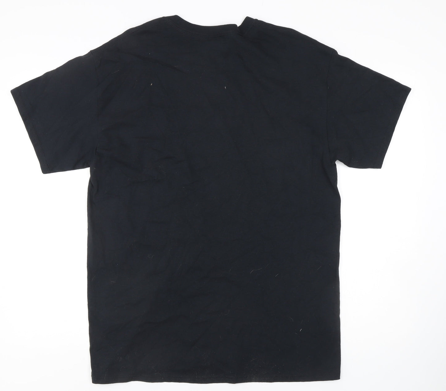 Gildan Men's Black Beer T-Shirt Size L