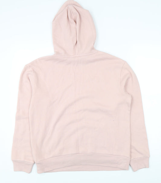 Marks and Spencer Women's Pink Pullover Hoodie Size 10