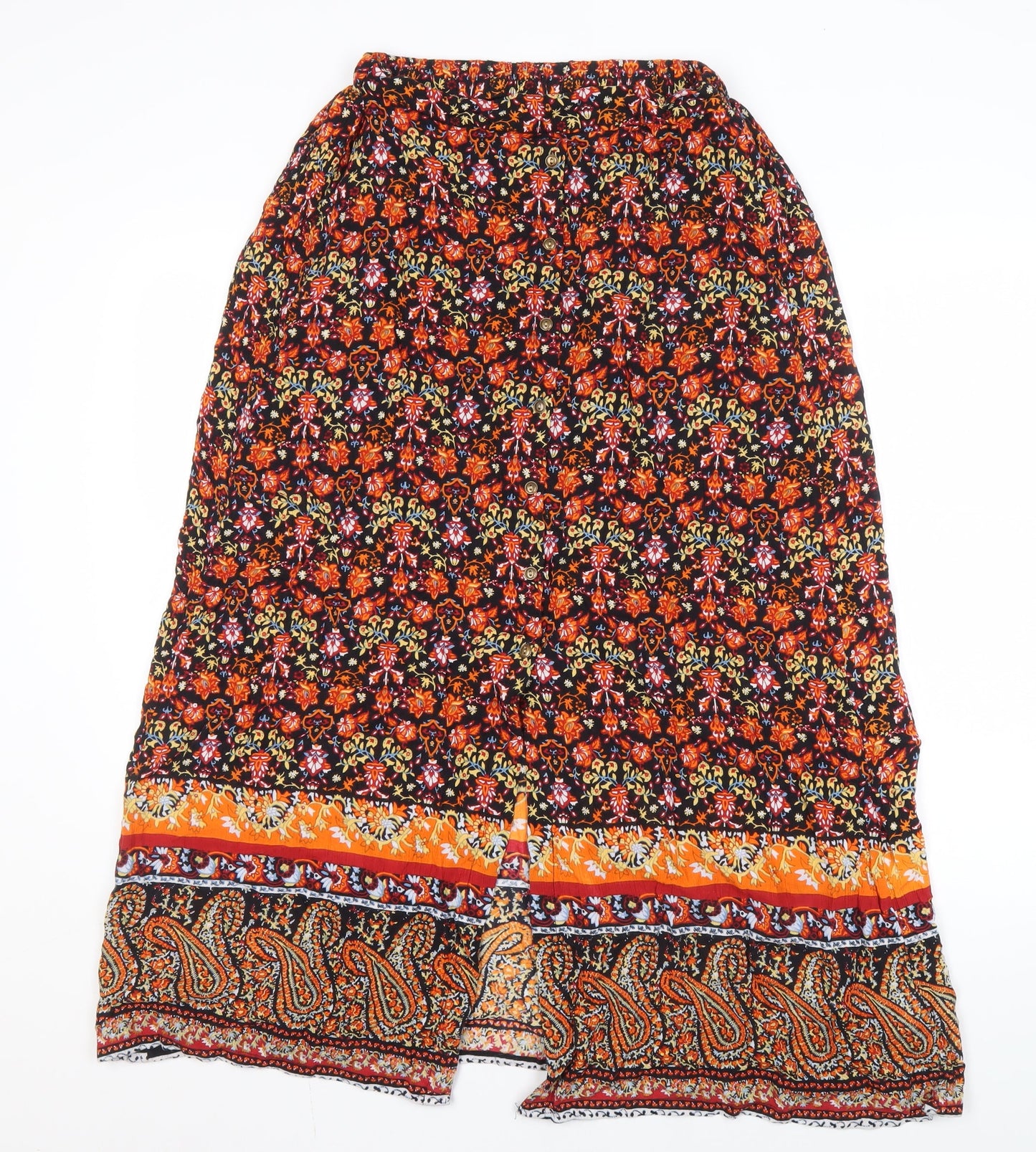 Urban Ditsy Women's Floral Paisley Midi Skirt, M