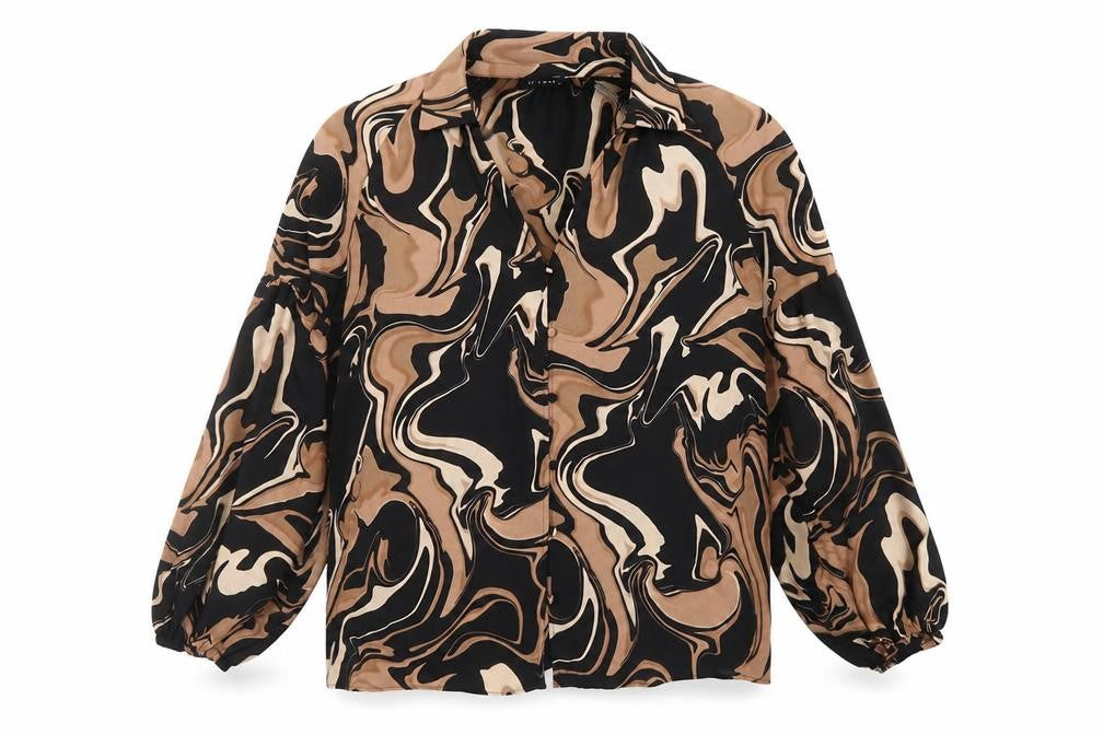 Et Vous Women's Multicoloured Geometric Blouse 16