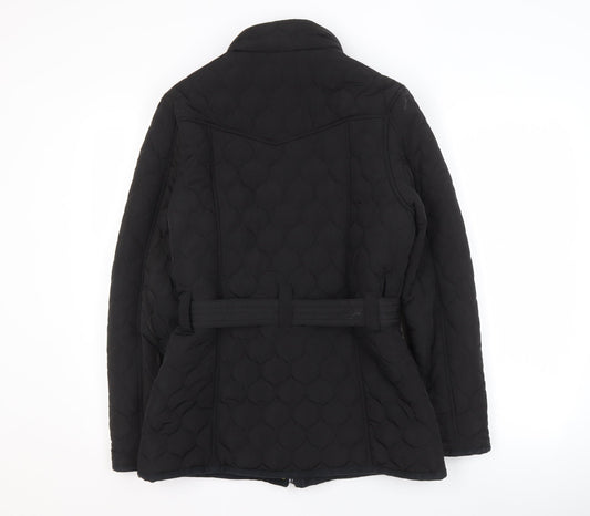 Firetrap Women's Black Quilted Jacket, Size 12