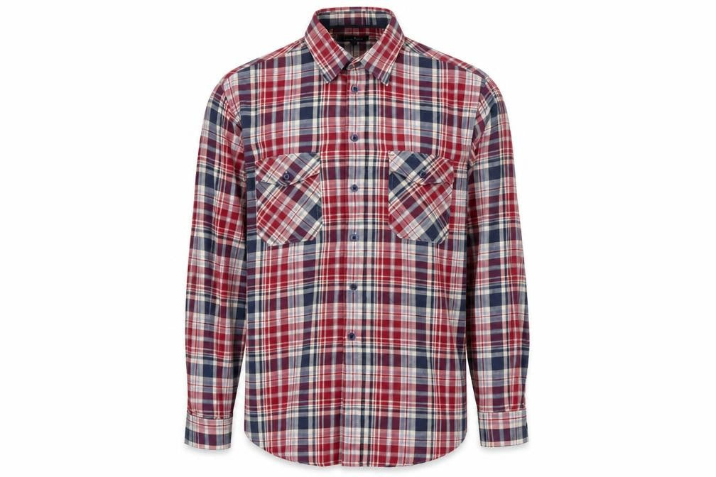 James Pringle Men's Multicoloured Plaid Shirt L