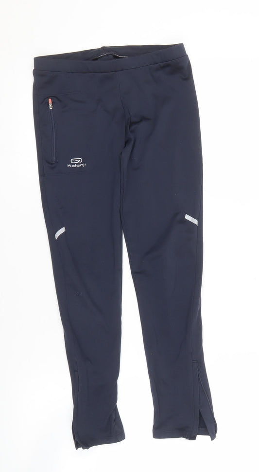 Decathlon Boys Blue Compression Leggings 12 Years - Running
