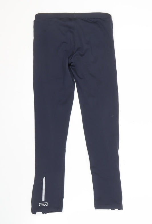 Decathlon Boys Blue Compression Leggings 12 Years - Running