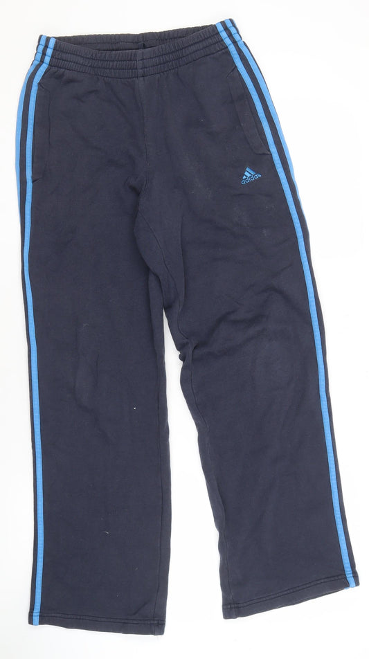 Adidas Men's Blue Track Pants Size S