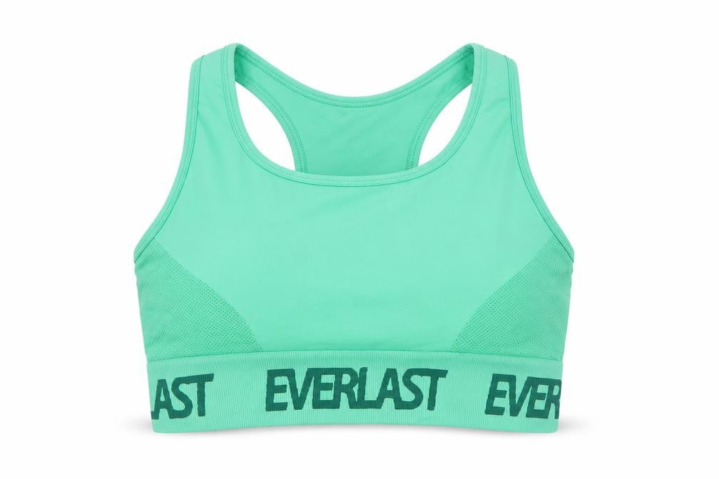 Everlast Women's Green Sports Bra, Size 10