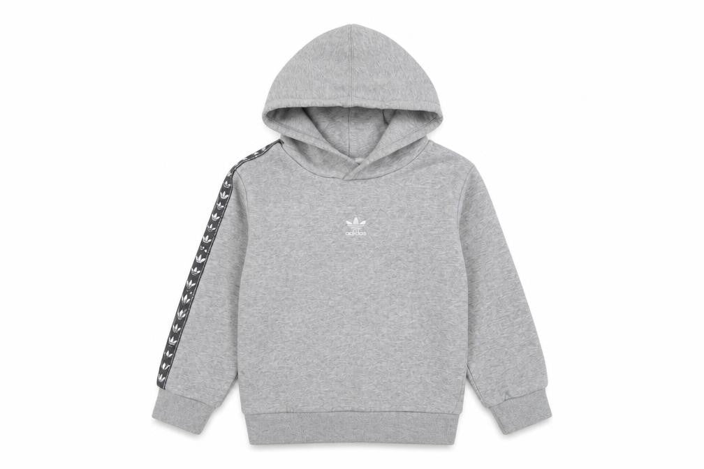 Adidas Boys Grey Hoodie, 5-6 Years, Casual Pullover