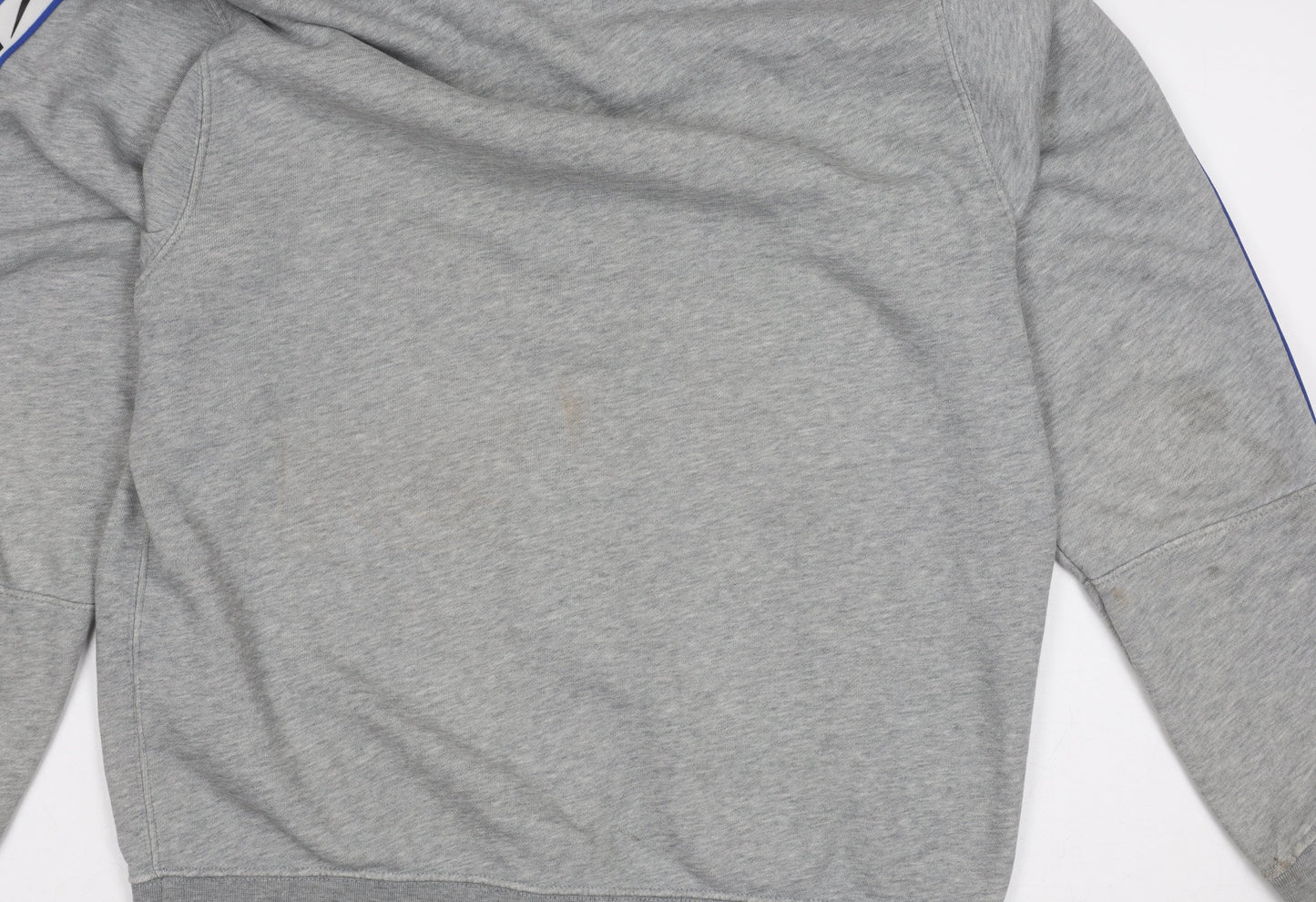 Nike Mens Grey Hooded Jacket S Size Relaxed Fit