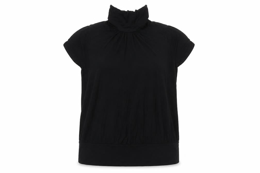 Dorothy Perkins Women's Black Cowl Neck Top Size 20