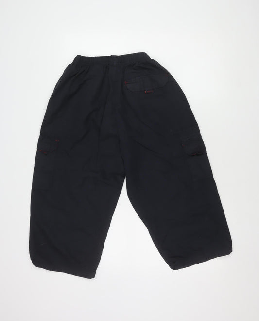 Duke Unisex Black Cargo Shorts M Relaxed Fit