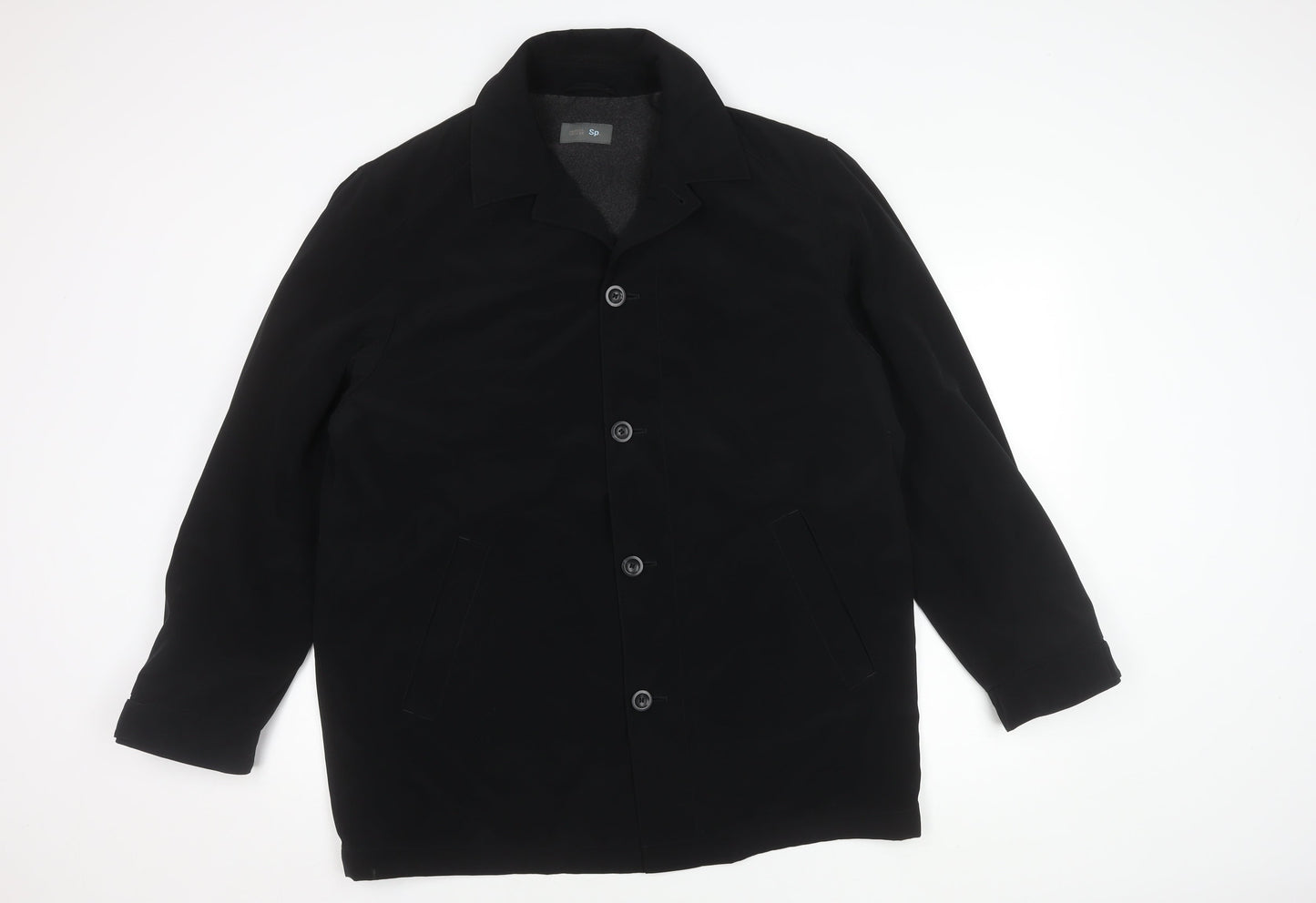 Marks and Spencer Men's Black Medium Coat