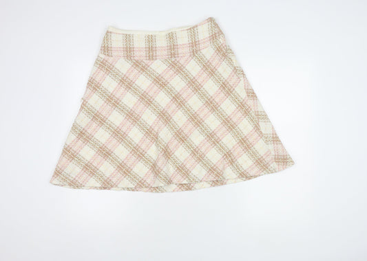 Zara Women's Multicoloured A-Line Skirt, Size 12