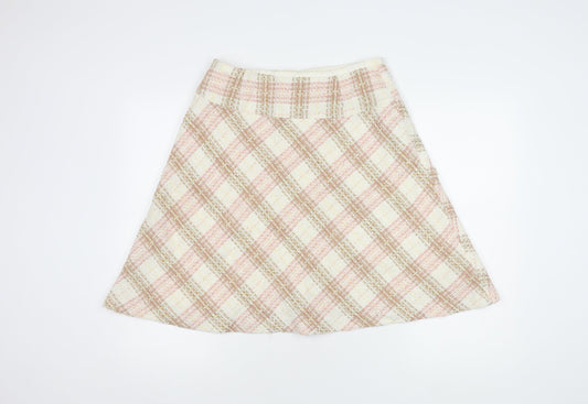 Zara Women's Multicoloured A-Line Skirt, Size 12