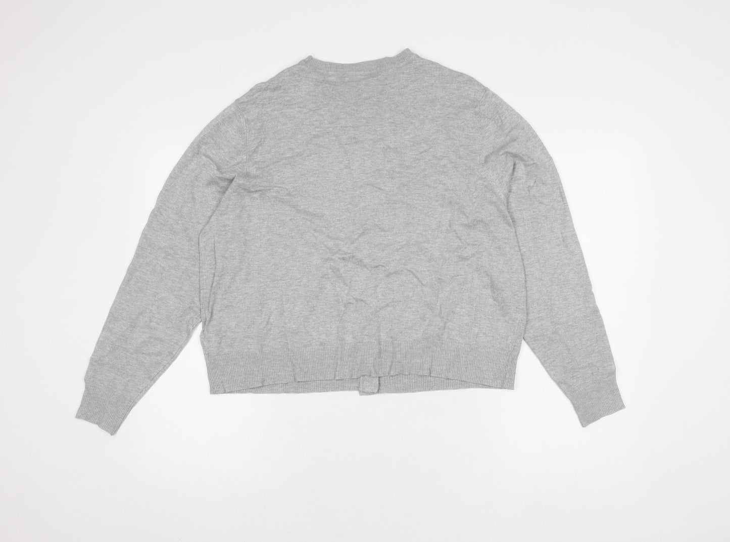 Marks and Spencer Women's Grey Cardigan Size 16