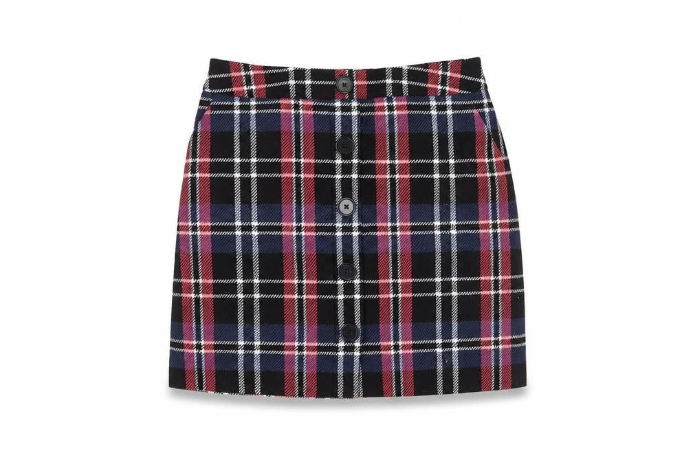 Marks and Spencer Women's Multicoloured Plaid Skirt Size 12