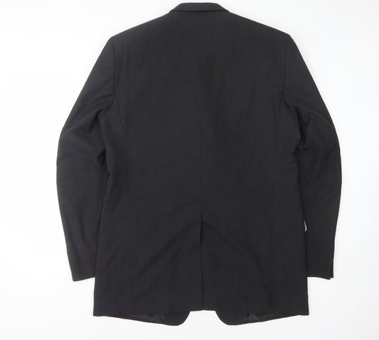 Kartel Men's Black Blazer Jacket Formal 44XL