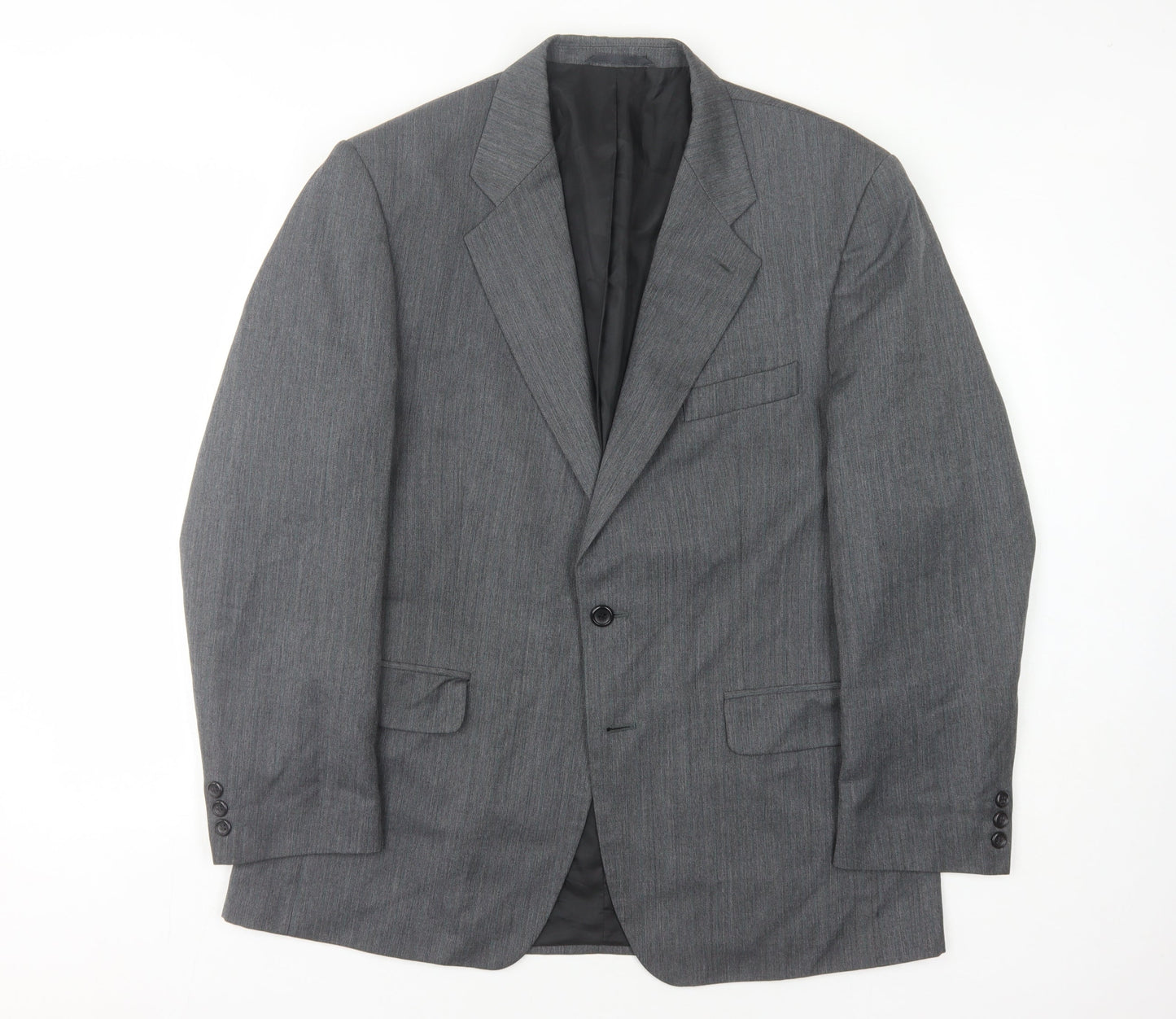 Burton Menswear Grey Pinstripe Blazer, Mens 42R Formal