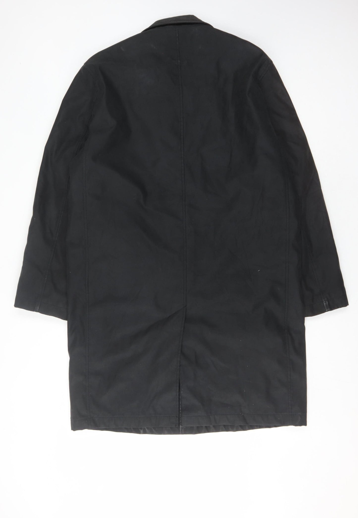 Ciro Citterio Men's Black Medium Overcoat