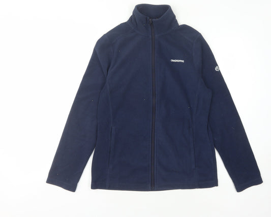 Craghoppers Women’s Blue Fleece Jacket, Size 10, Lightweight