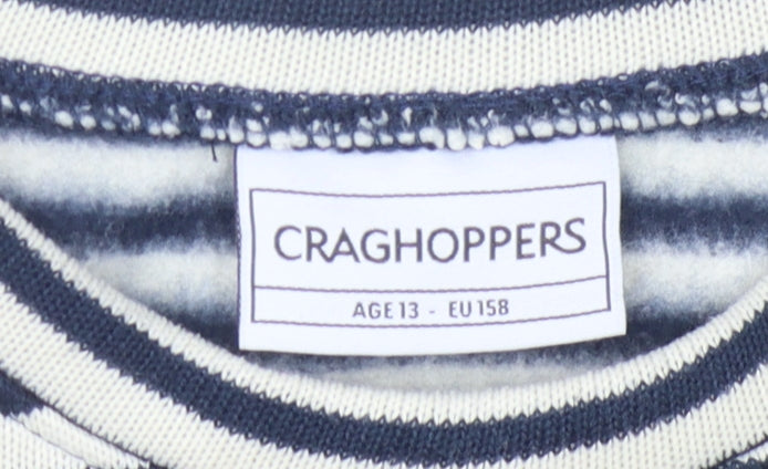 Craghoppers Girls Striped Sweatshirt - Multicoloured, Size 13 Years