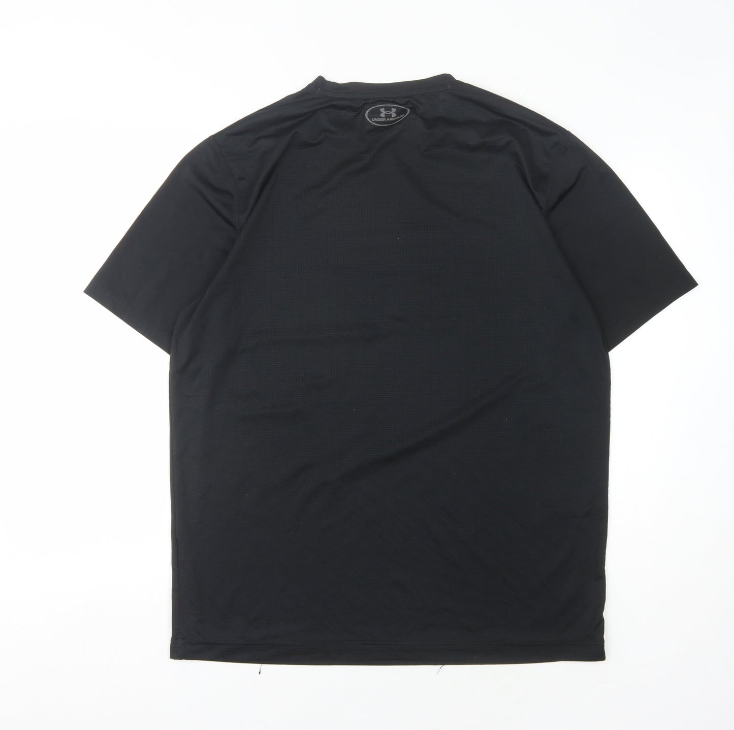 Under Armour Men's Black L T-Shirt Gym Athletic Fit