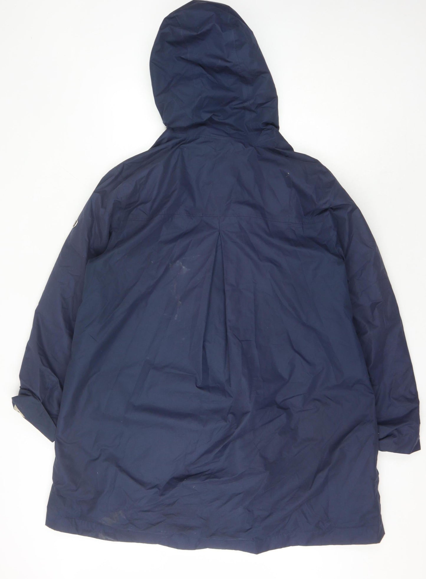 Craghoppers Women's Blue Long Rain Coat Size 18