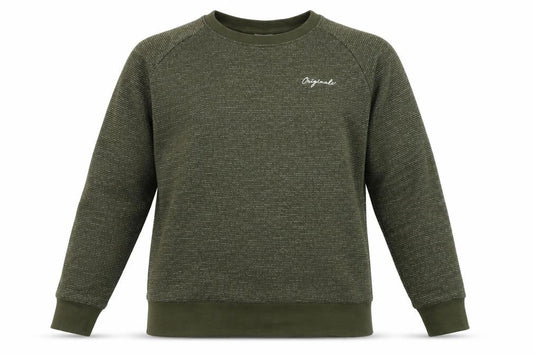 Mens UK M Regular JACK & JONES Green Pullover Sweatshirt