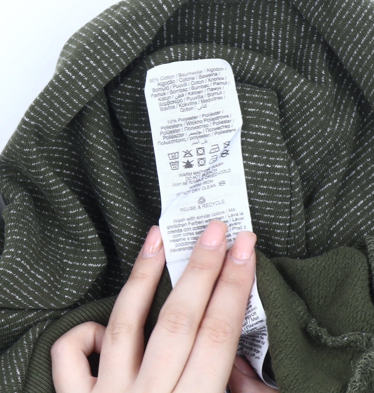 Jack & Jones Men's Green Pullover Sweatshirt M