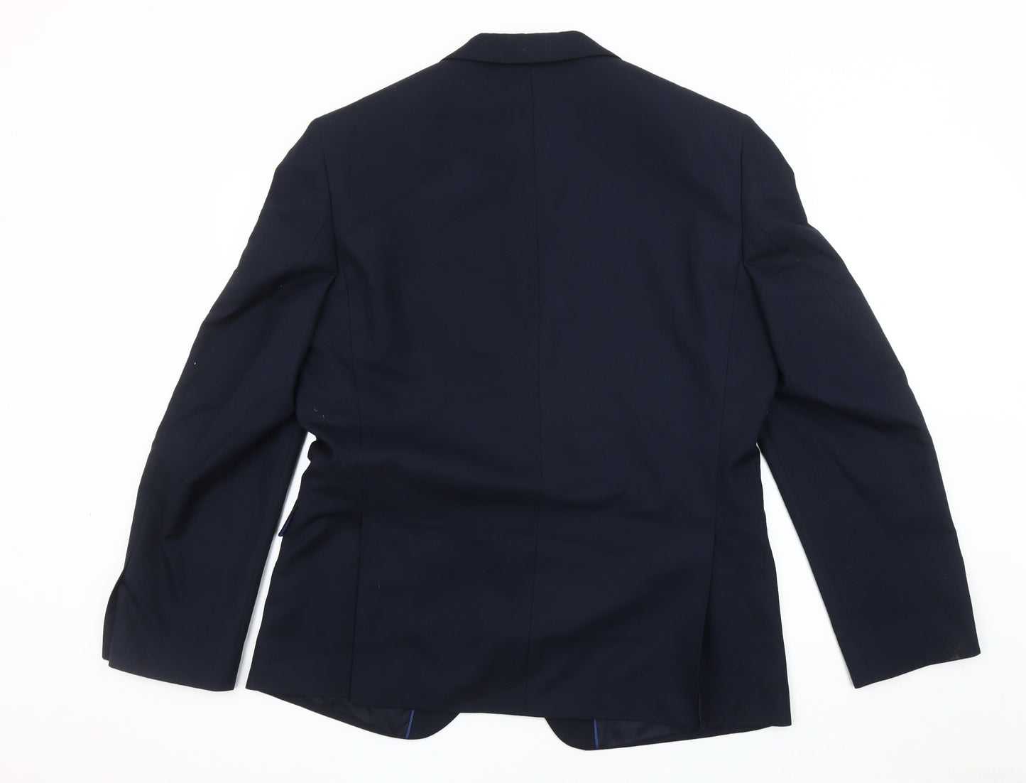 Marks and Spencer Men's Blue Blazer 42R - Elegant & Versatile