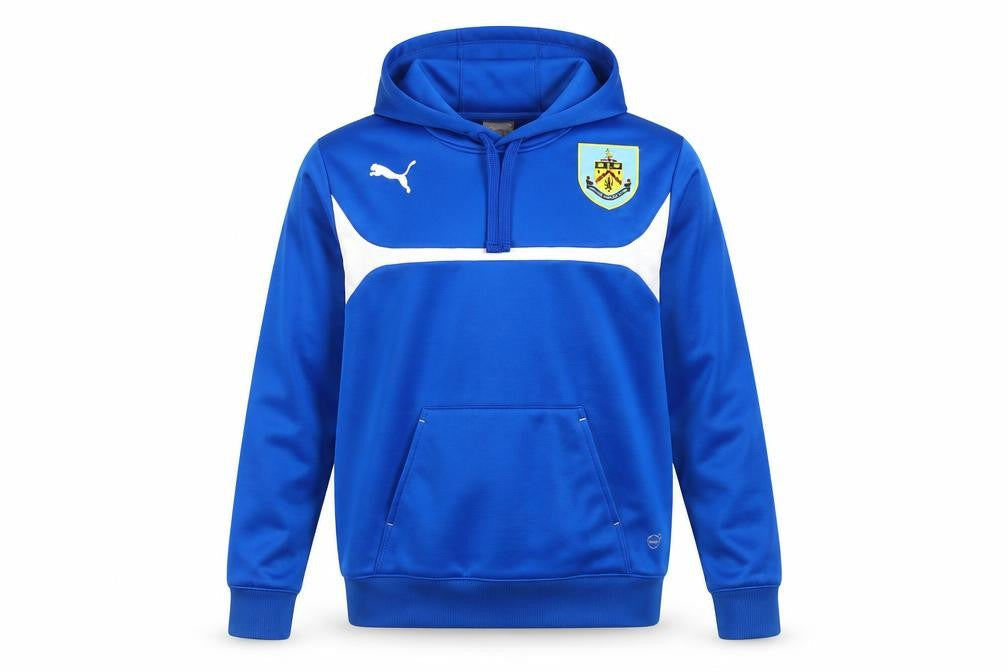 Mens UK S Regular PUMA Blue Pullover Hoodie
