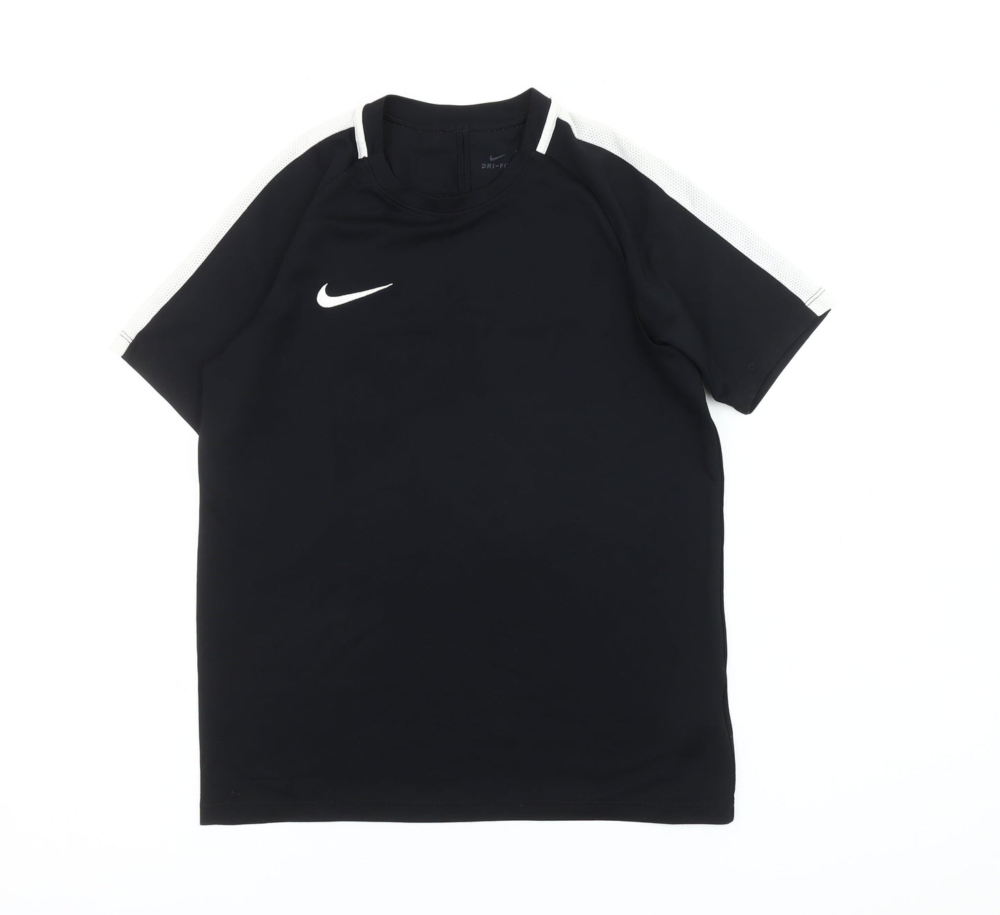 Nike Boys Black Athletic Training T-Shirt 12-13 Years