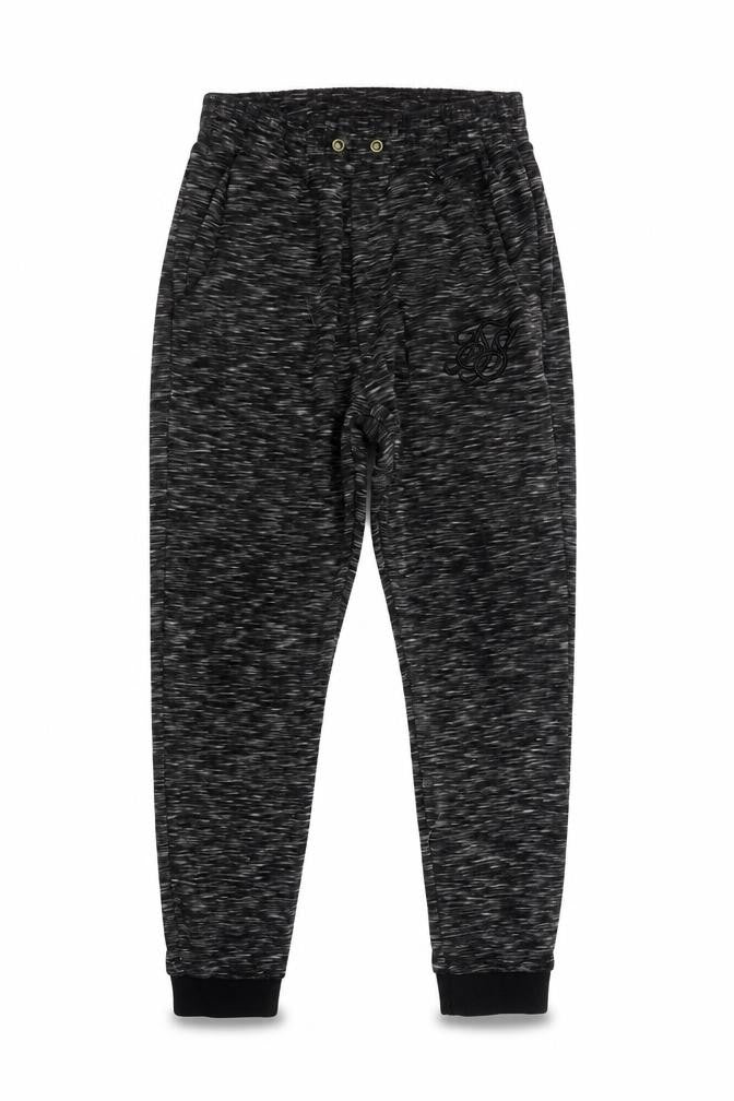 SikSilk Men's Black Jogger Trousers Size S