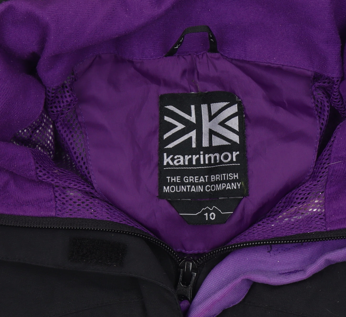 Karrimor Women's Black Anorak Jacket Size 10