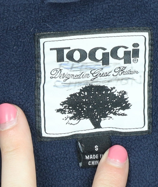 Toggi Men's Blue Mid-Length Jacket, Size S, Casual